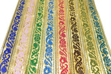 Metallic Jacquard Ribbon (8 Colors!) 0.90" - 1 Yard