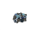 Rhinestone Flower Bouquet Brooch - Target Trim