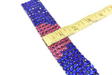 Tri-Color Rhinestone Applique 19.50" | Patch Applique - Target Trim