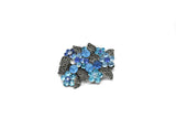Rhinestone Flower Bouquet Brooch - Target Trim