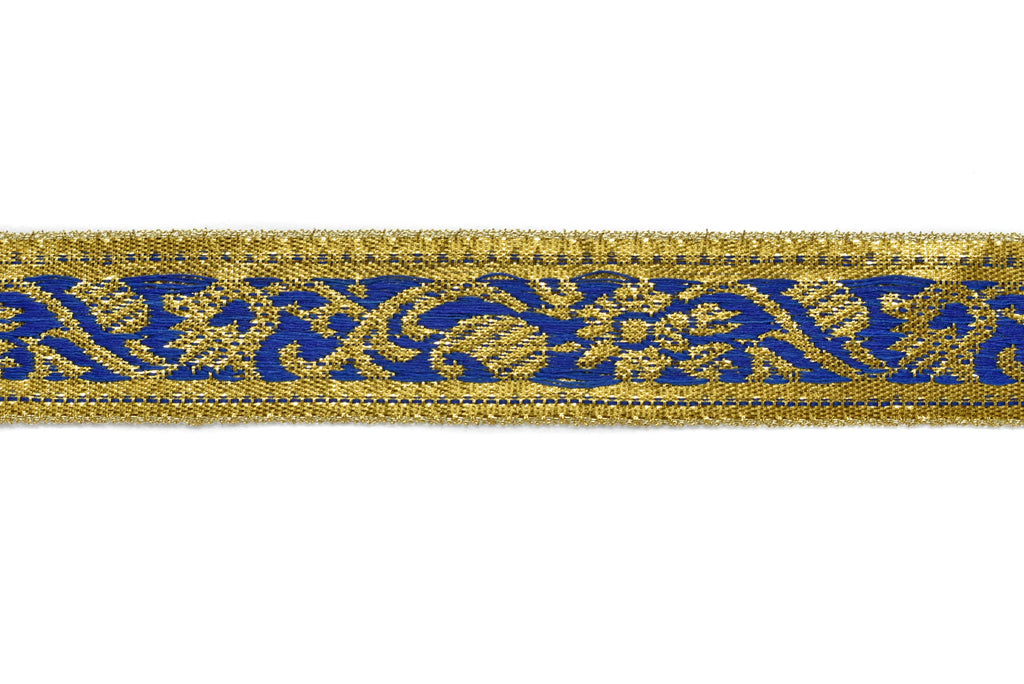 Metallic Jacquard Ribbon (8 Colors!) 0.90" - 1 Yard