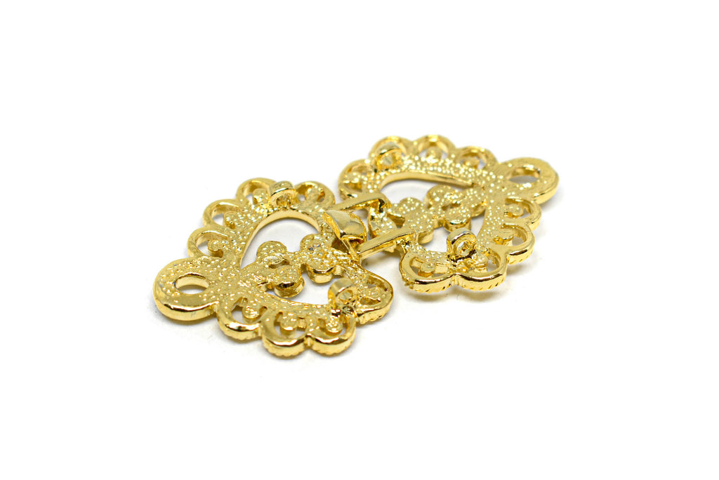 Metal Rhinestone Loop Closure - Target Trim