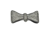 Gunmetal Rhinestone Bow - Target Trim