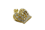 Crown Rhinestone Brooch - Target Trim