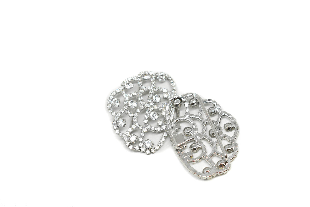 Majestic Rhinestone Connector - Closure Target Trim