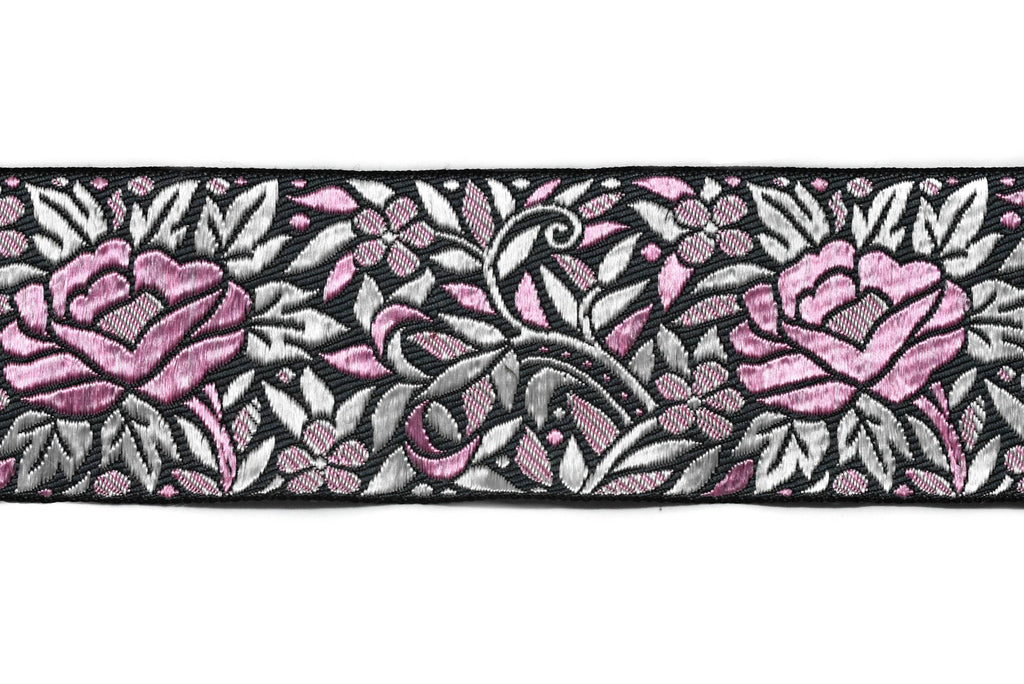 Floral Jacquard Ribbon 2.25" - 1 Yard