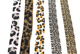 Assorted Cheetah Print Elastics Trim 0.63" | Elastic Trim | Printed Trims - Trim