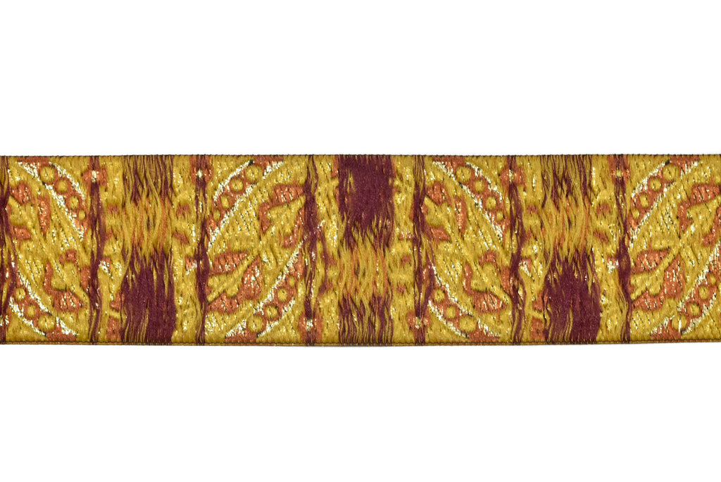 Floral Jacquard Ribbon 1.90" - 1 Yard