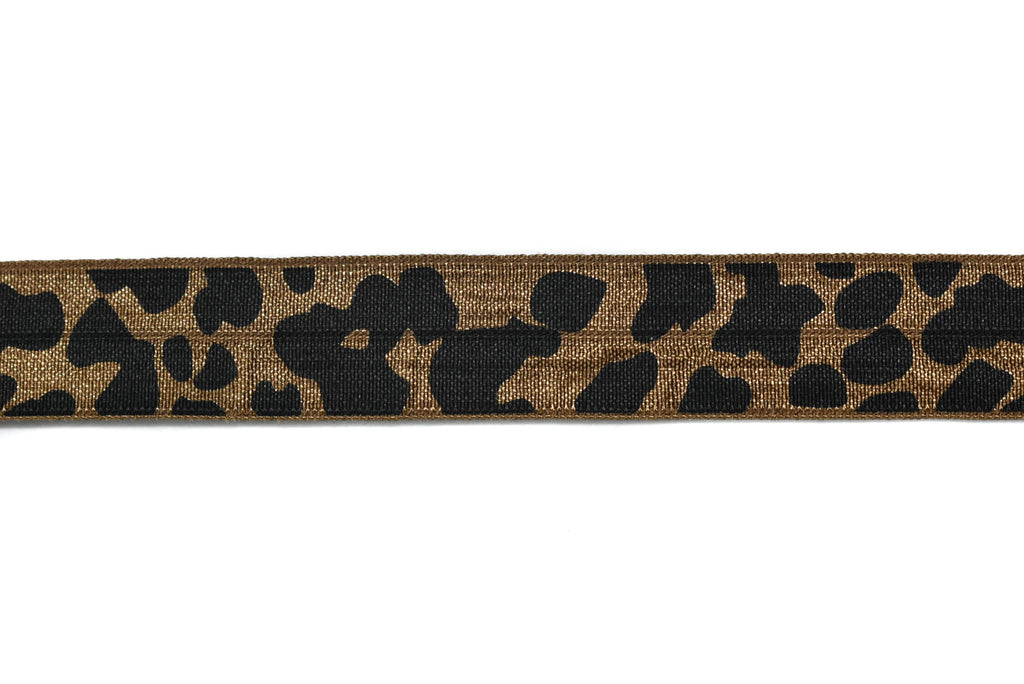 Assorted Cheetah Print Elastics Trim 0.63" | Elastic Trim | Printed Trims - Trim