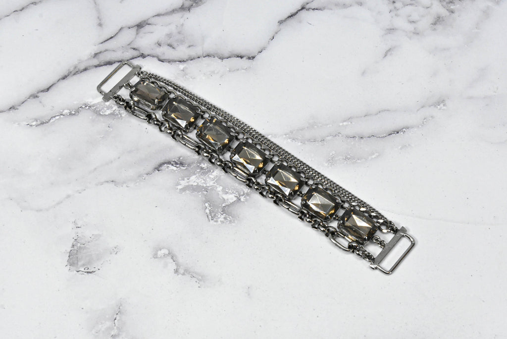 Rhinestone Connector- Bikini Connector Target Trim