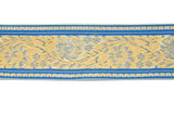 Floral Jacquard Ribbon - Indian Style Trim 2.25" - 1 Yard