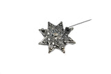 Star Piece with Rhinestone 2.50" target trim