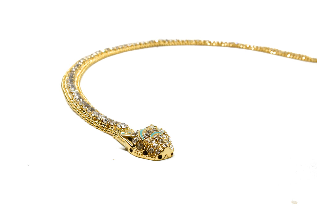 Rhinestone Gold Tiger Metal Applique 16" x 1.25" | Tiger Patch Applique - Target Trim