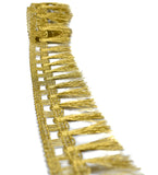 Metallic Gold Fringe Trim 1.75" - 1 Yard