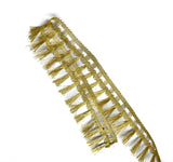 Metallic Gold Fringe Trim 1.75" - 1 Yard
