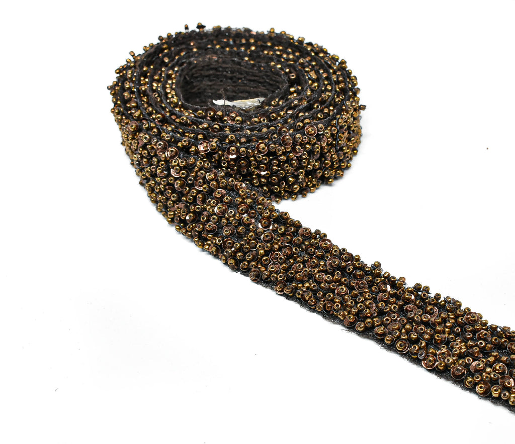 Beaded and Sequin Trim 1" - 1 Yard | Target Trim