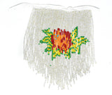 Beaded Floral Fringe Trim 4.50" x 6.50" - 1 Yard