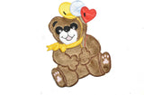 Smiling Bear Applique Patch 9" x 7" | Bear Patch Applique - Target trim
