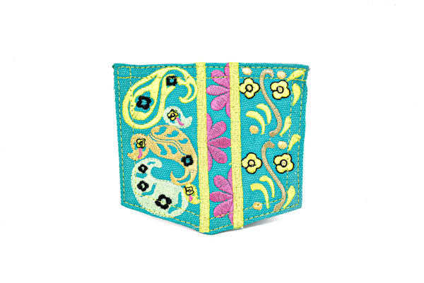 Paisley Pattern Sticky Pocket Patch 4.50" x 4.20" | Pocket Patch Applique - Target Trim