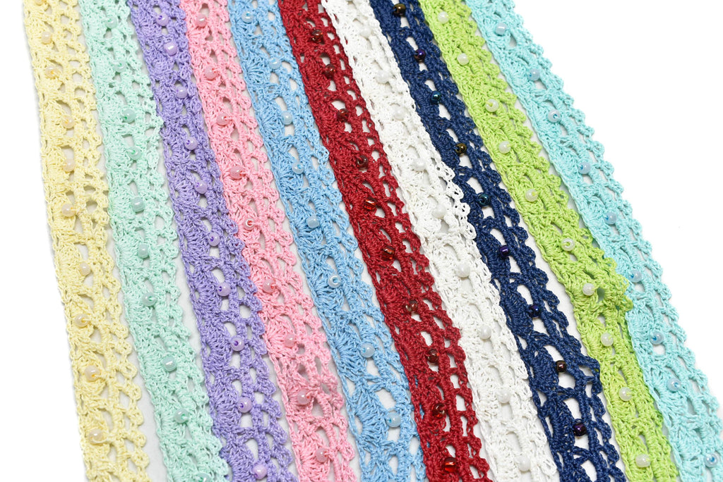 Crochet Beaded Trim - Target Trim