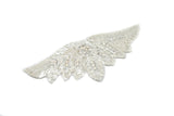 Angelic Rhinestone Wings Applique 6.75" x 2.5" | Angel's Wings Applique | Angel's Wings Patch