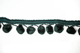 Puffy Dangling Pom-Pom Trim 2" - 1 Yard