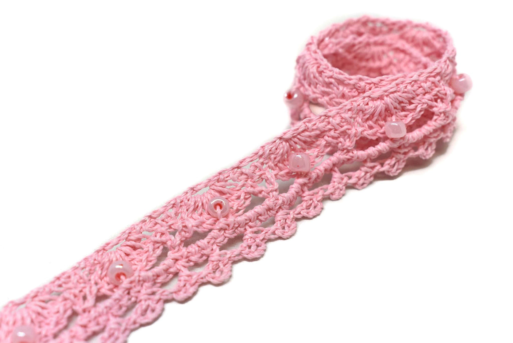 Crochet Beaded Trim - Target Trim