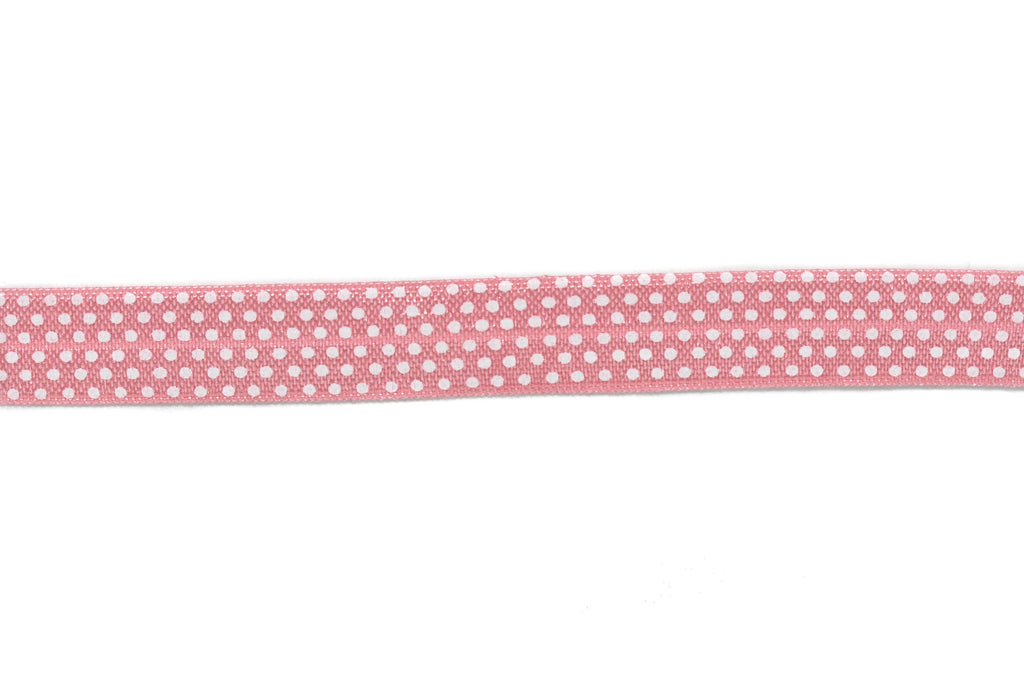 Assorted Small Polka Dot Elastic 0.63" | Polka Dots  Elastic Trim | Trim