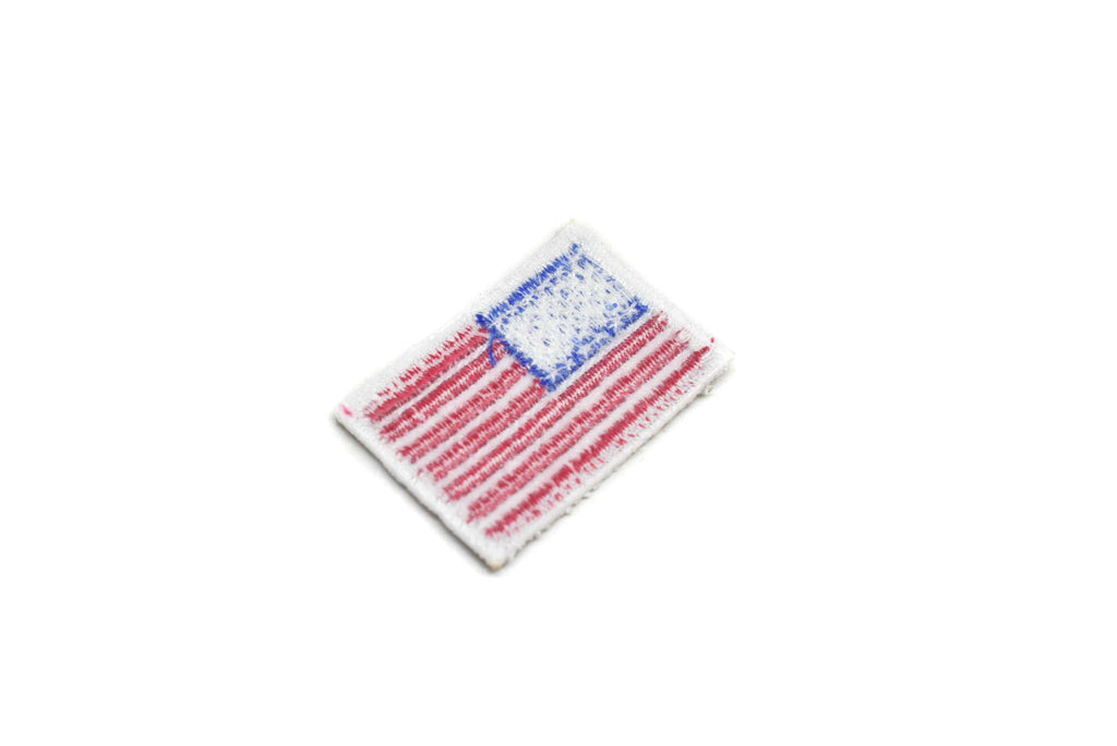 Small American Flag Patch 1.50" x 1" | America Flag Patch Applique - Target Trim