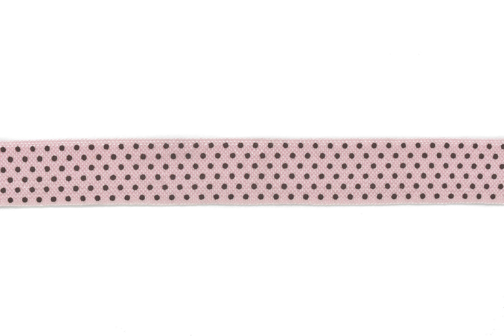 Assorted Small Polka Dot Elastic 0.63" | Polka Dots  Elastic Trim | Trim