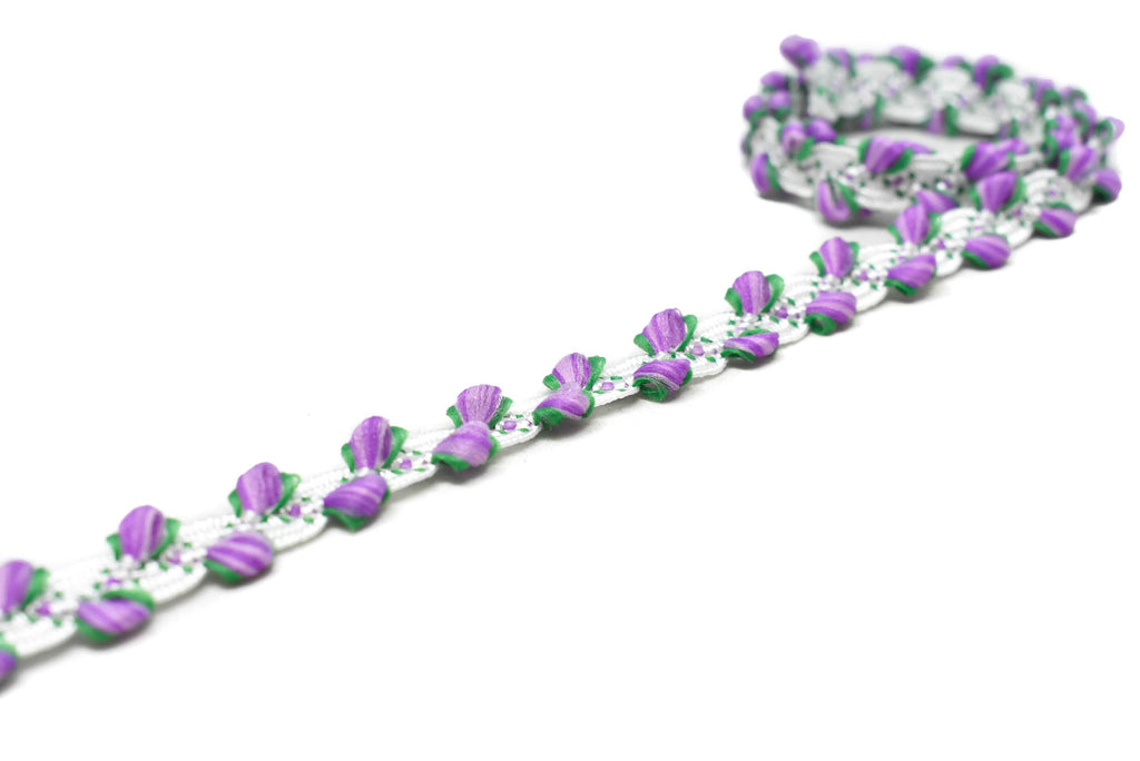 Floral Gimp 0.38" - 1 Yard