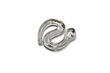 Metal Rhinestone Snake Piece 2" x 2" - 1 Piece