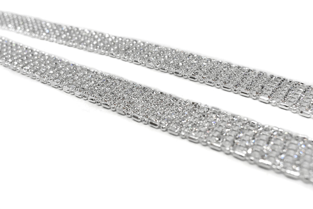 Extravagant Rhinestone Necklace 12" - 1 Piece