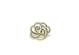 Rhinestone Rose Button | Target Trim