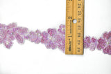 Pink Floral Sequins Trim - Target Trim