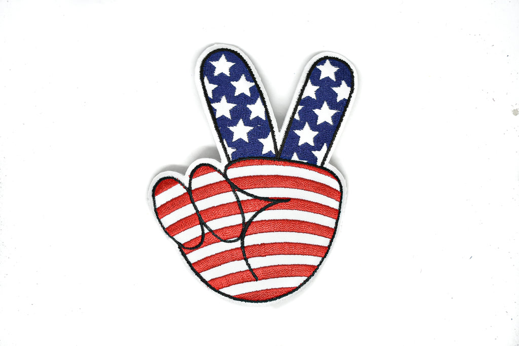Patriotic Iron-On Applique Patches Applique - Target Trim