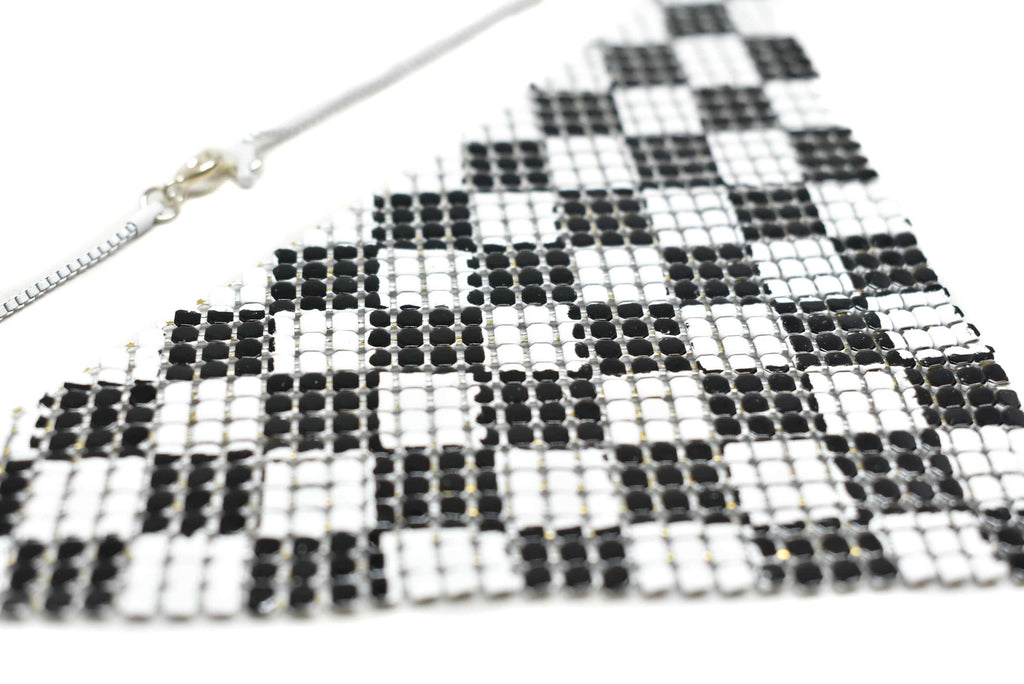 Checkered Metal Mesh Connectors | Target Trim