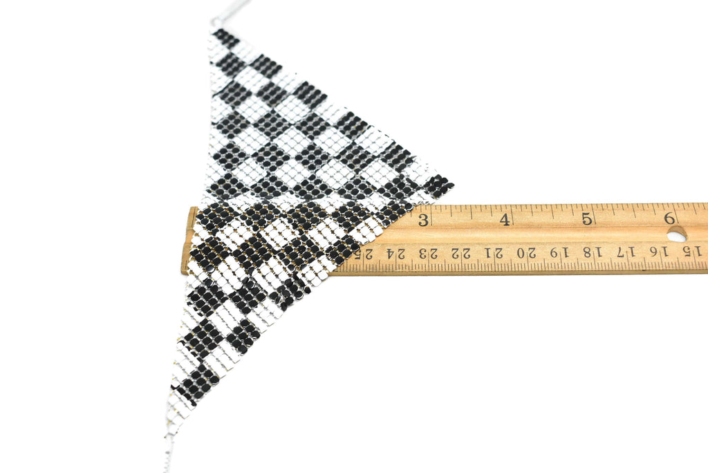 Checkered Metal Mesh Connectors | Target Trim