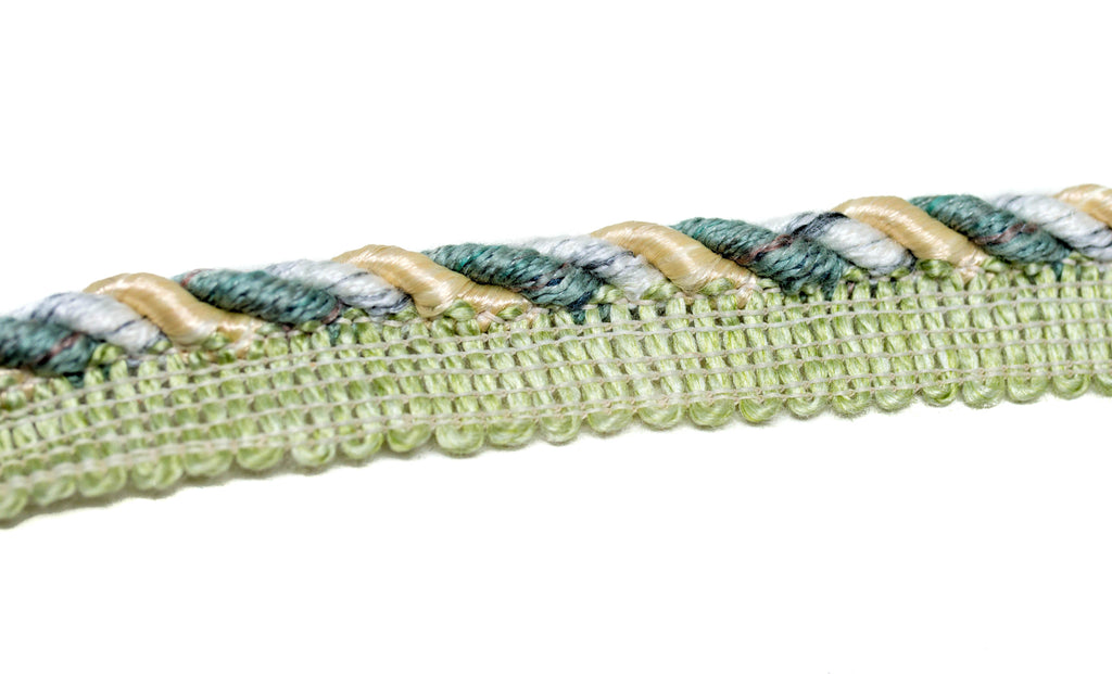 Sage Green Cord on Tape 7.5mm - 1 Yard