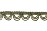 1 1/4" Looped Braided Gimp Trim