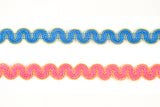 1/2" Wavy Braided Gimp Trim -Design 4 - Target Trim