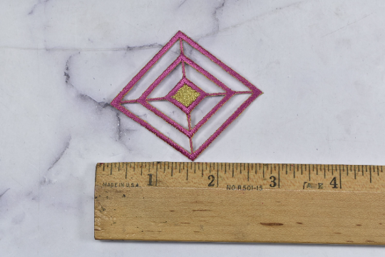 Colorful Unique Designs Patch Applique | Embroidered Patch Applique | High Quality Embroidered Patch Applique | 4 Embroidered Designs Patch