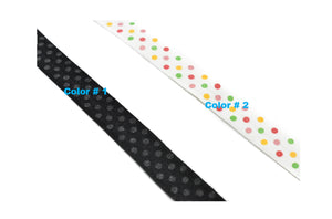 Polka Dot Fold-Over Elastic Trim 0.63" - 1 Yard