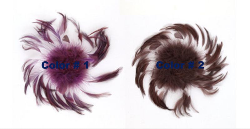 Feather Flower Ball Patch Applique - Target Trim