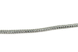 Braided Metallic Silver Cord Trim - Target Trim