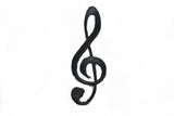 Embroidered Music Note Symbol Patch | Shiny Music Symbol Patch | Music Note Patch Applique | Gold Music Note