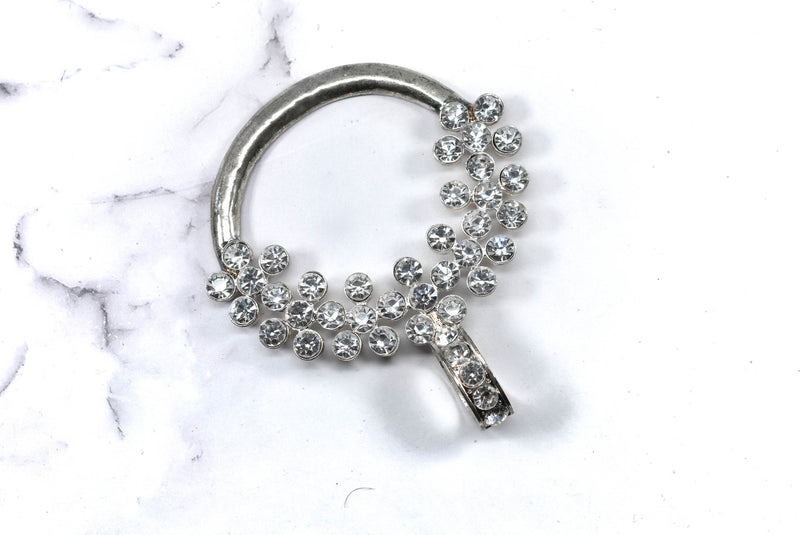 High Quality Vintage Rhinestone Connector | Circular Rhinestone Connector | Bikini Connector - Target Trim