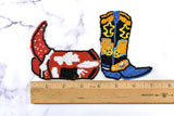 Cowboy Boot Beaded Applique | Cowboy Costume Applique | Unique Cowboy Costume Accessories