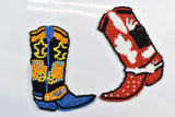 Cowboy Boot Beaded Applique | Cowboy Costume Applique | Unique Cowboy Costume Accessories