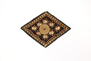 Diamond-Shaped Beaded Patch - Target Trim